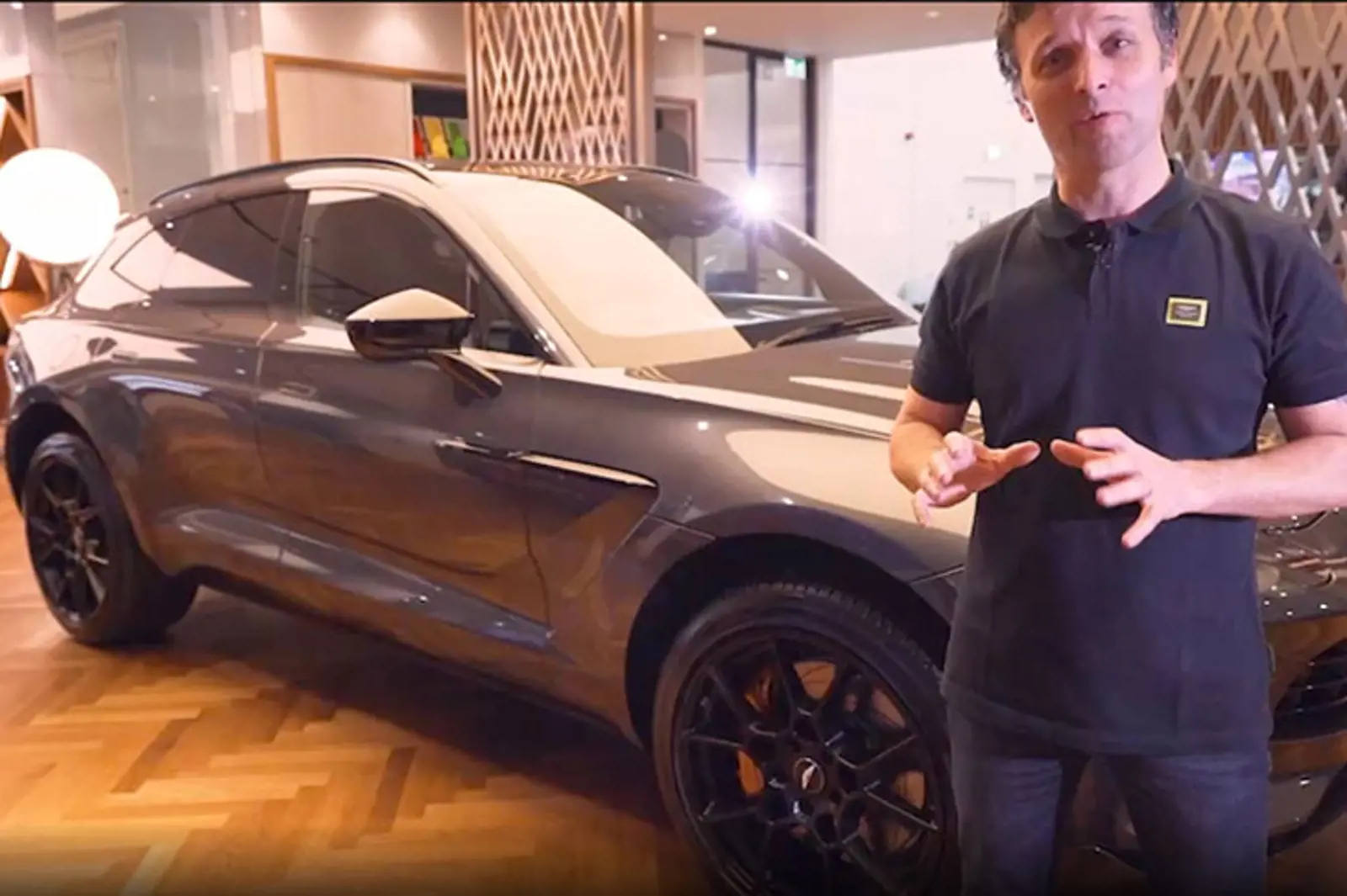 Darren Turner: Aston Martin DBX Car Review at Grange
