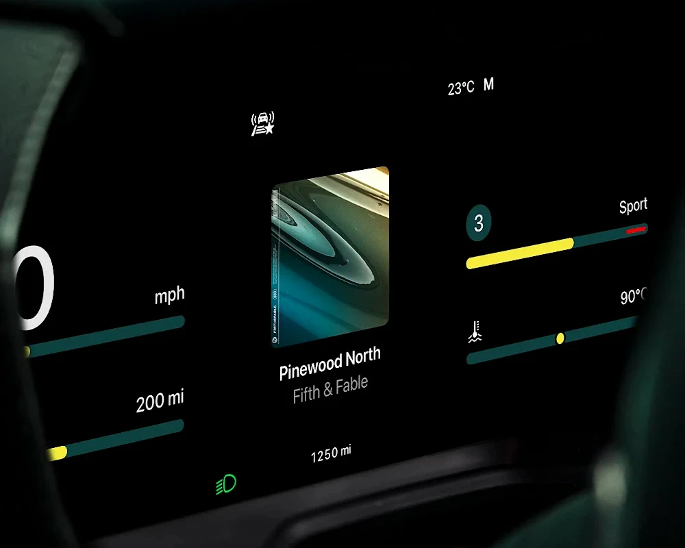 CarPlay Ultra® Instrument cluster personalisation