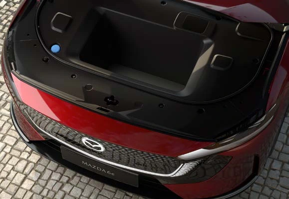 Mazda6e 72-litre front storage compartment in official Mazda UK imagery