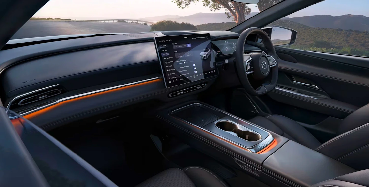 Mazda 6e cabin