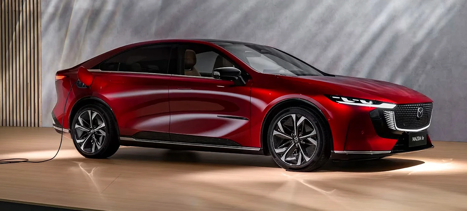 Mazda 6e charging