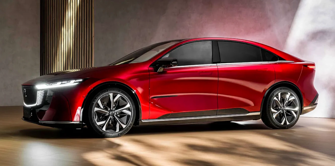 All-new Mazda6e electric fastback