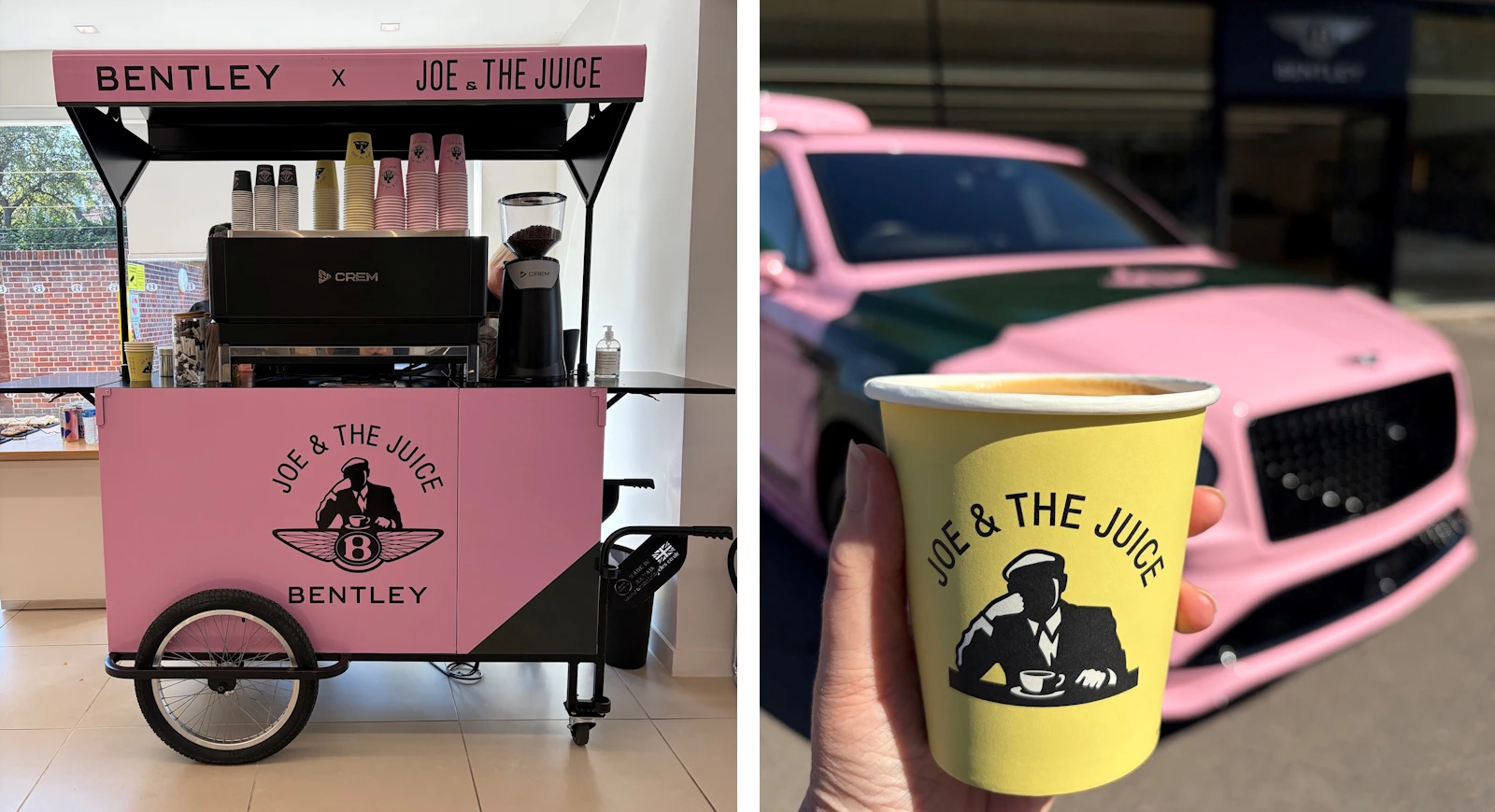 Bentley Hampshire Joe & The Juice Cars & Coffee event