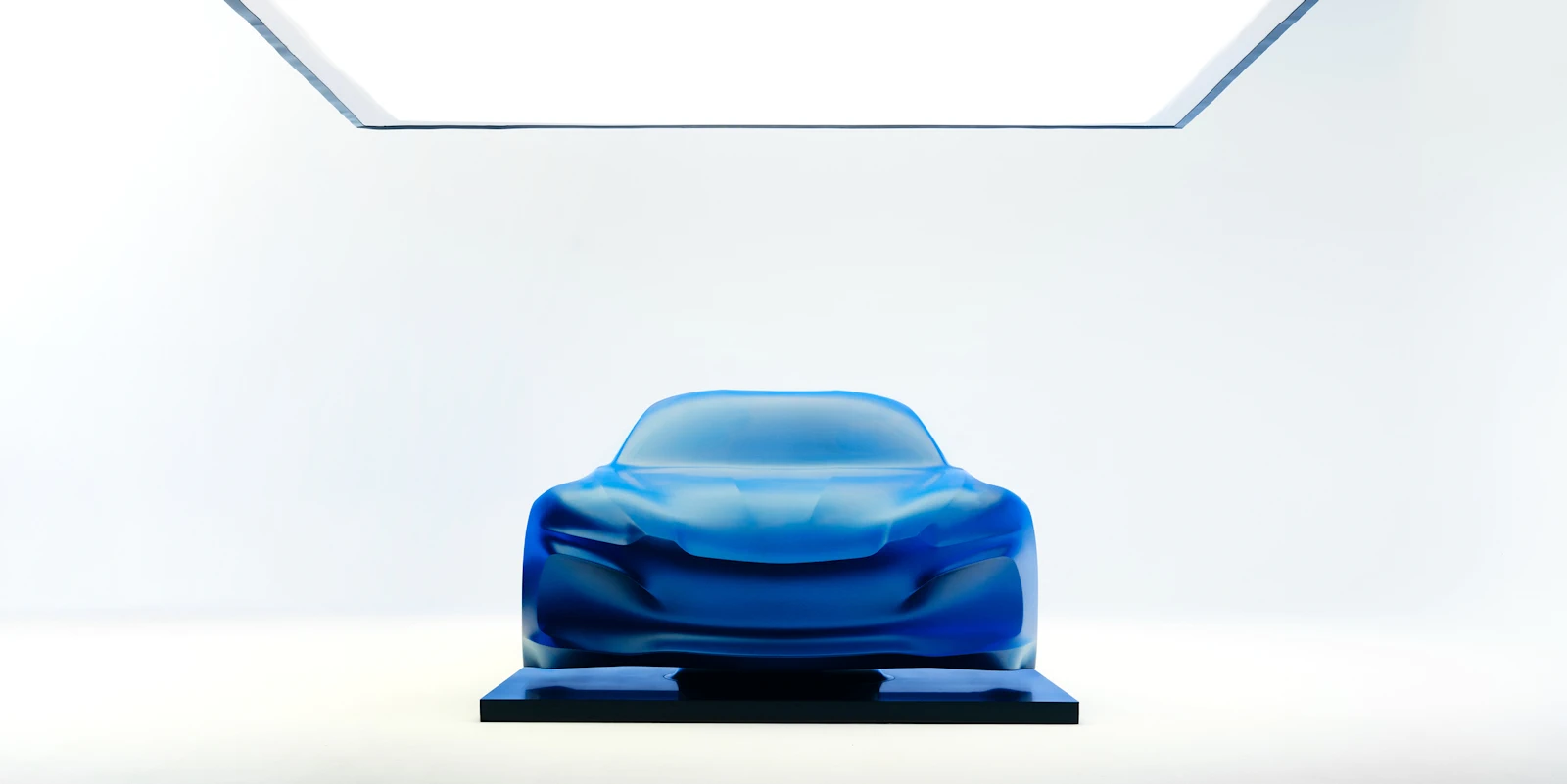Alpine unveils a sculpture previewing the future A110