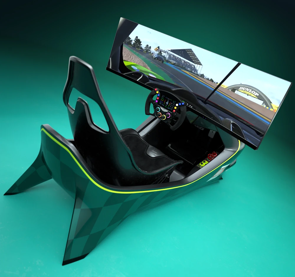 Aston Martin and Curv Racing Simulators present the AMR-C01-R Hypercar Edition