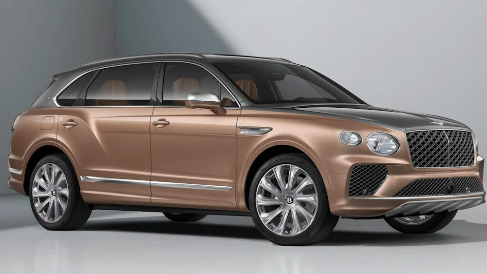 Bentley Bentayga EWB Mulliner in manufacturer photography