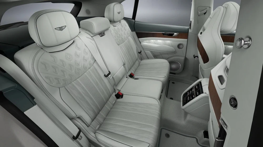 Bentley Torcal rear seats and interior trim