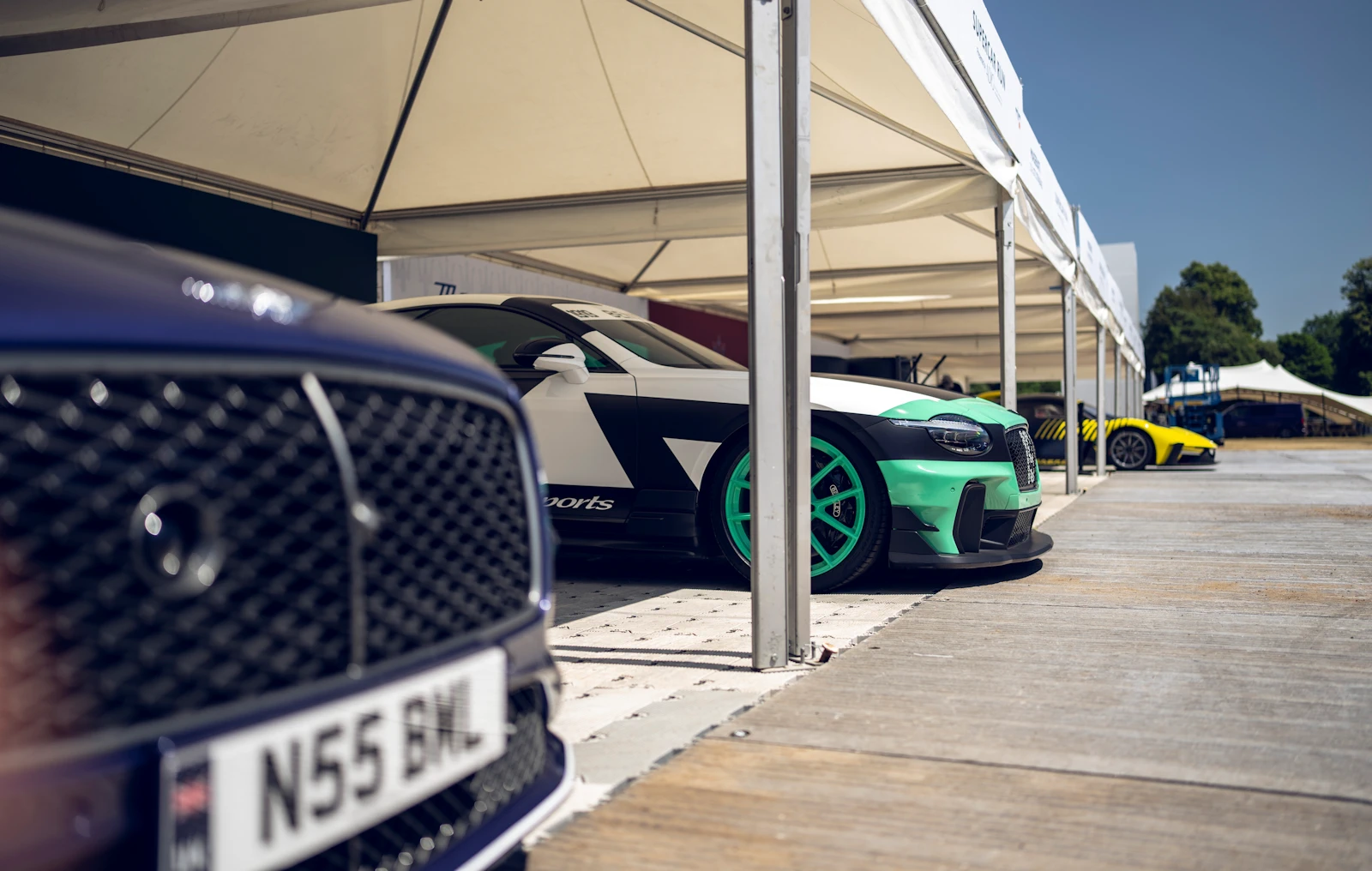 Bentley Supercar Paddock at Goodwood