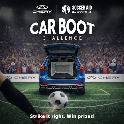 Chery UK and Soccer Aid for Unicef