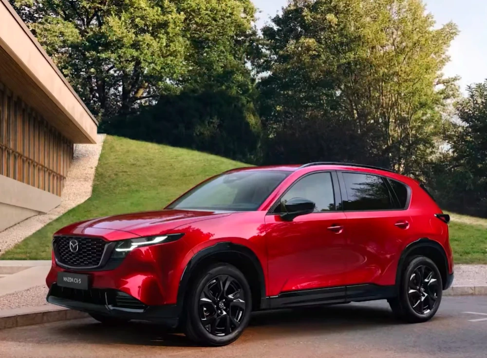 All-new Mazda CX-5 equipped with modern driver assistance systems