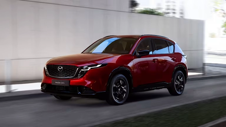 Official image of the all-new Mazda CX-5