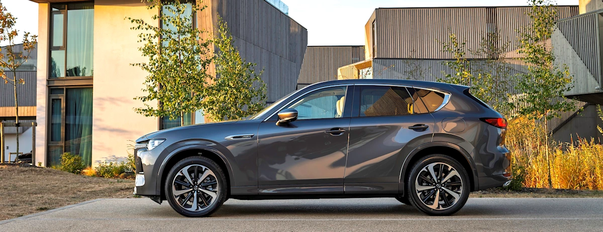 Mazda CX-60 five-seat SUV parked outdoors