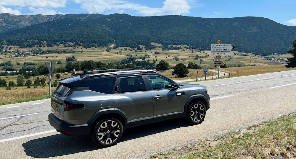 Dacia Bigster during the European adventure featured by Dacia UK