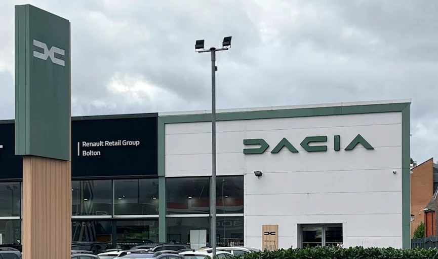 Dacia Bolton dealership before the Invicta transition