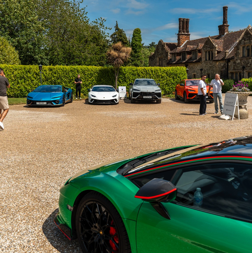 Lamborghini Service Clinic Drive Out
