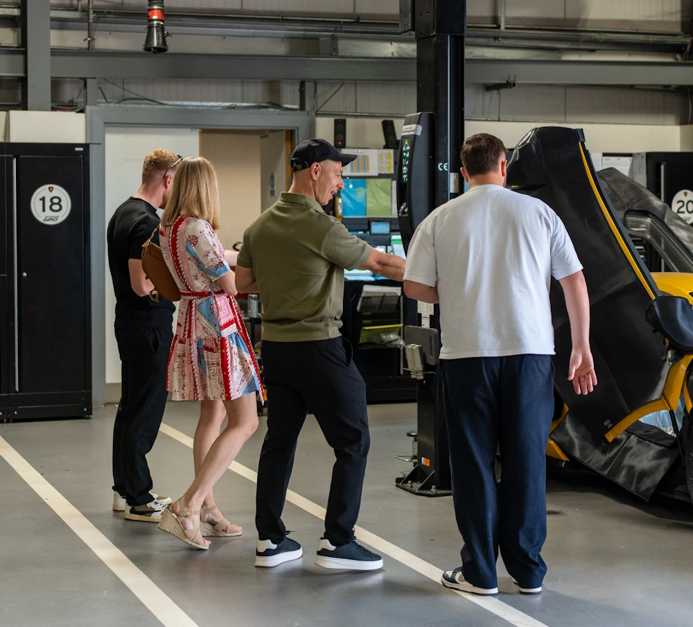 Lamborghini Service Clinic Drive Out