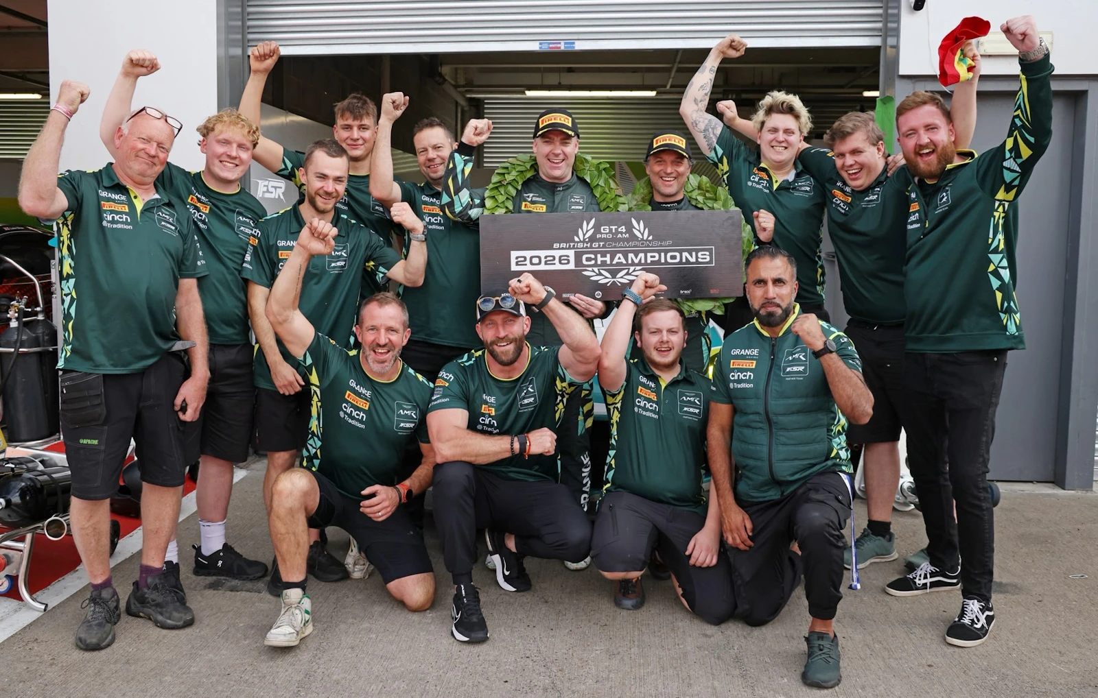 Grange Racing by FSR secures GT4 Pro-Am title in debut British GT season