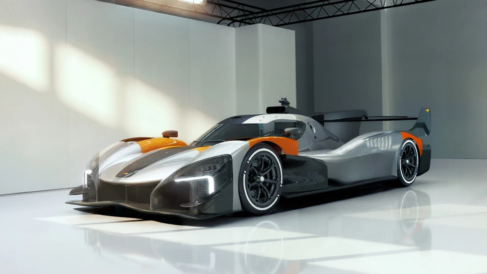 McLaren MCL-HY FIA World Endurance Championship Hypercar and Project: Endurance MCL-HY GTR track car