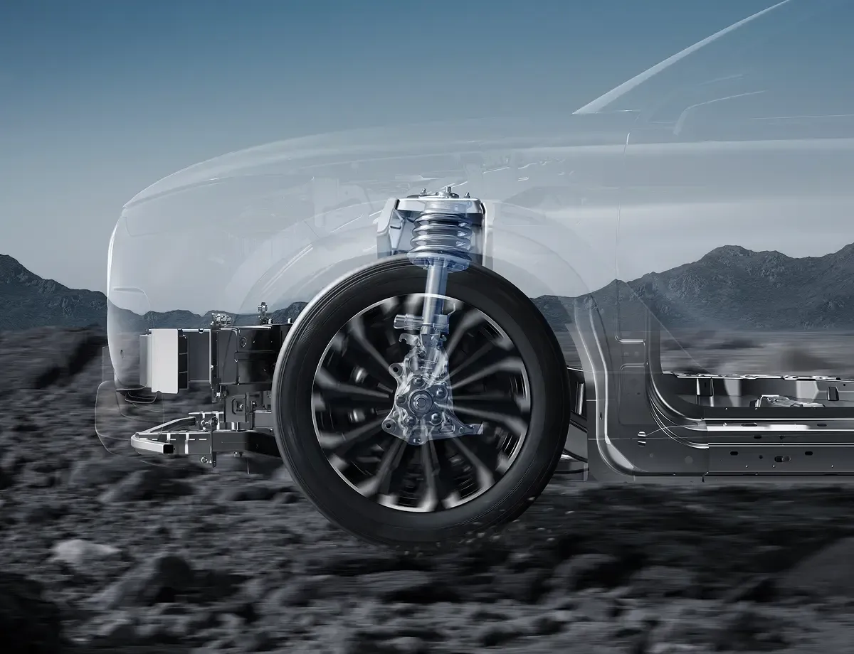 JAECOO 8 Continuous Damping Control adaptive suspension