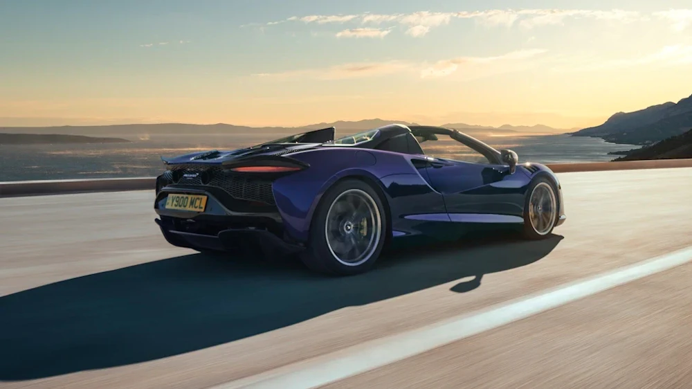 McLaren Artura Spider manufacturer photograph