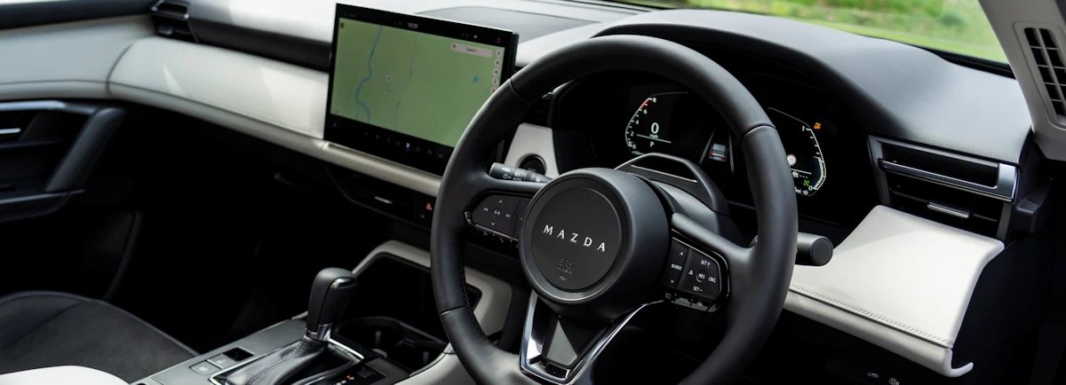 Interior of the all-new Mazda CX-5