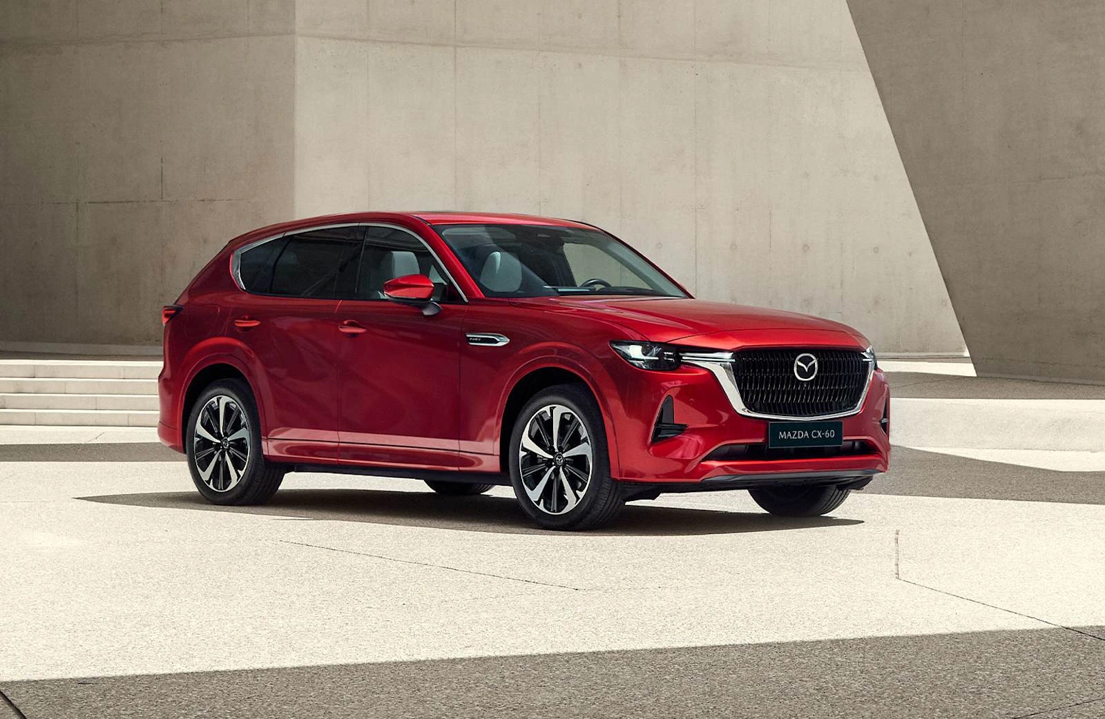 Mazda CX-60 demonstrating Jinba Ittai driving philosophy