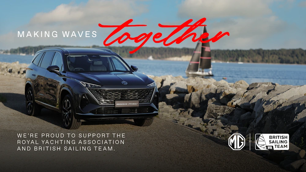 MG Partnership with the Royal Yachting Association and British Sailing Team