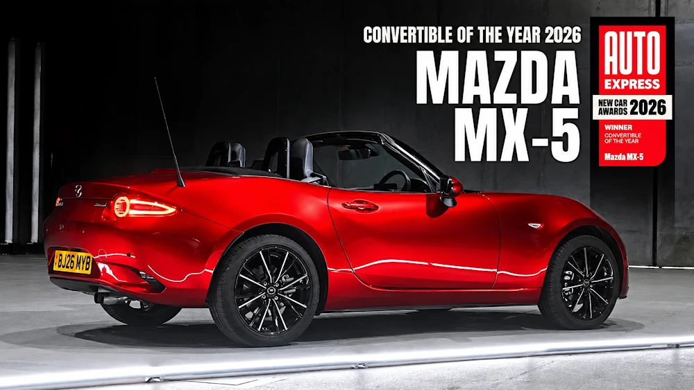 Mazda MX-5 Recognised as Convertible of the Year 2026