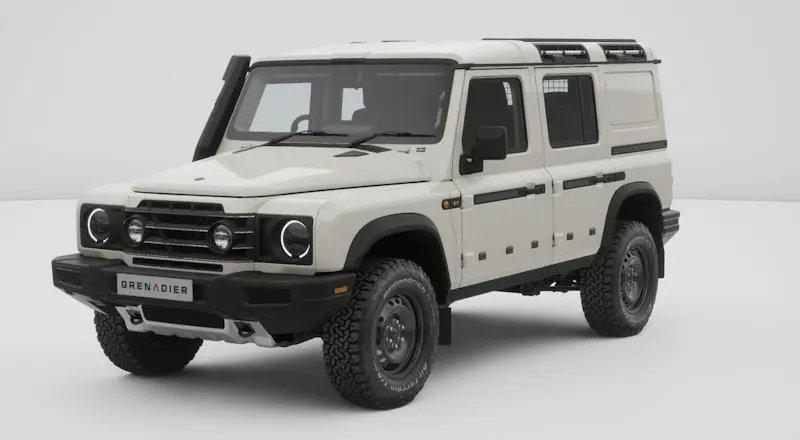 Ineos Grenadier 5 Seat Utility Wagon Grenadier Trialmaster Edition Offer