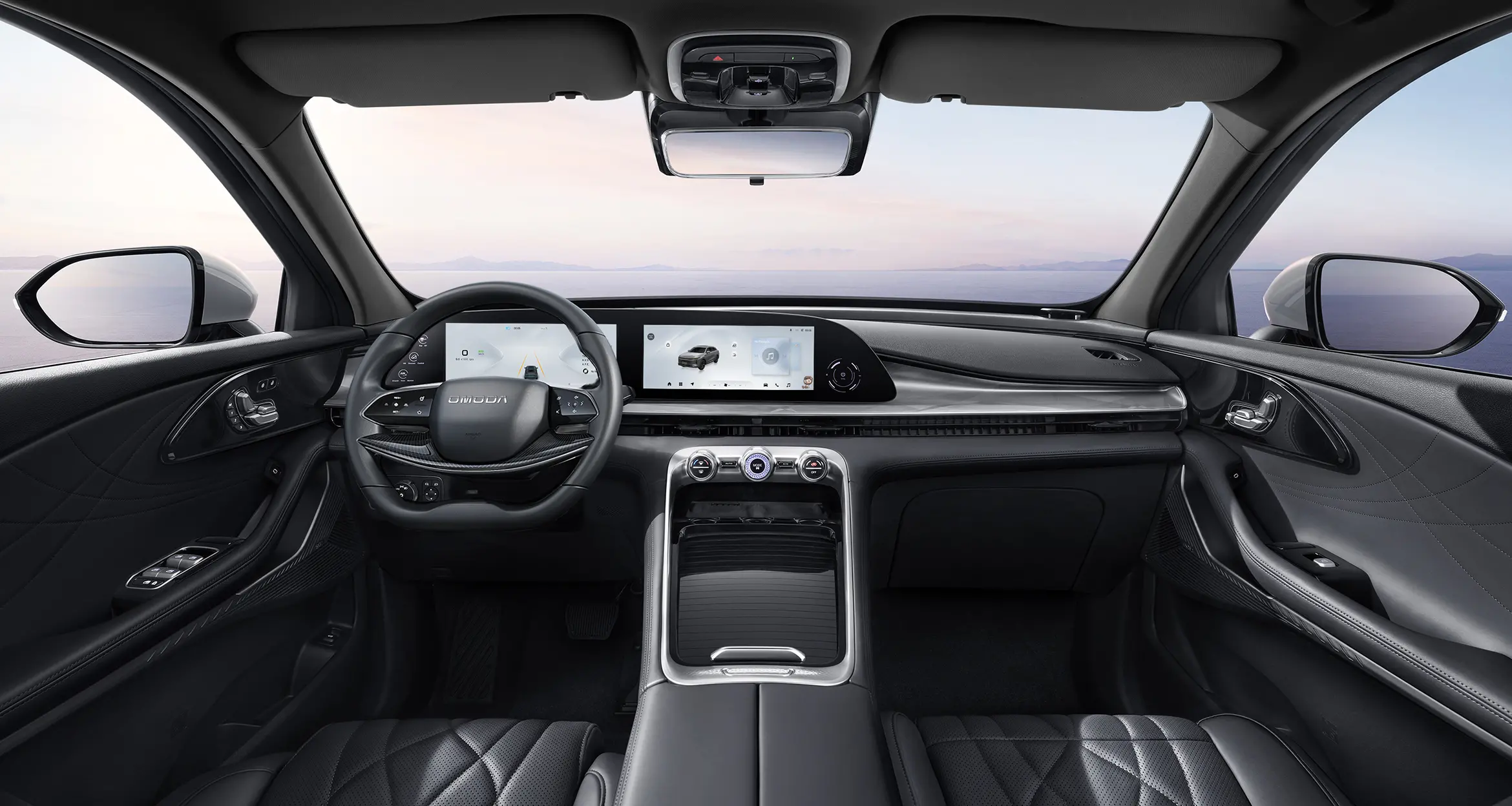 OMODA 9 cockpit and digital display panel
