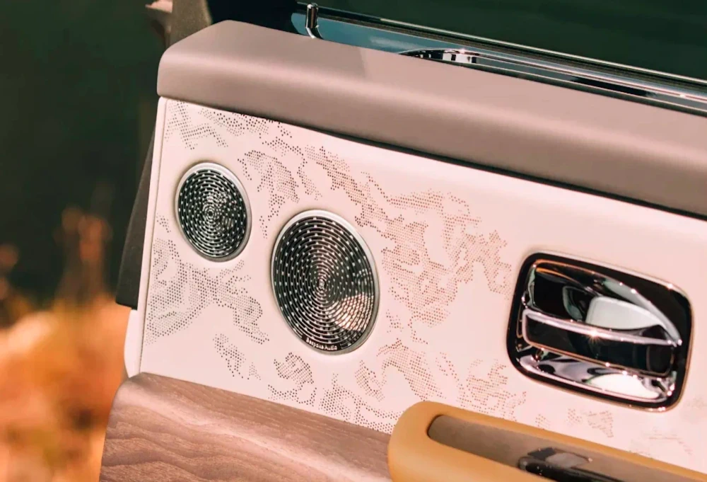 Rolls-Royce Cullinan Series II interior in manufacturer photography