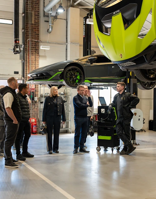 Grange Lamborghini Service Guest Experience Day