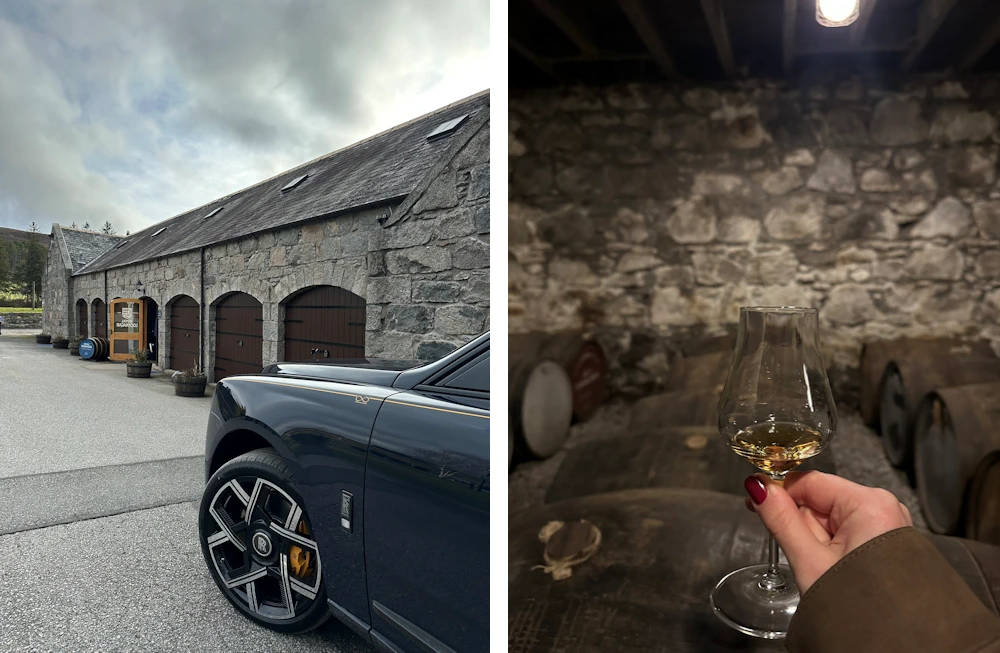 Rolls-Royce Highland Experience, Fife Arms Hotel, Braemar