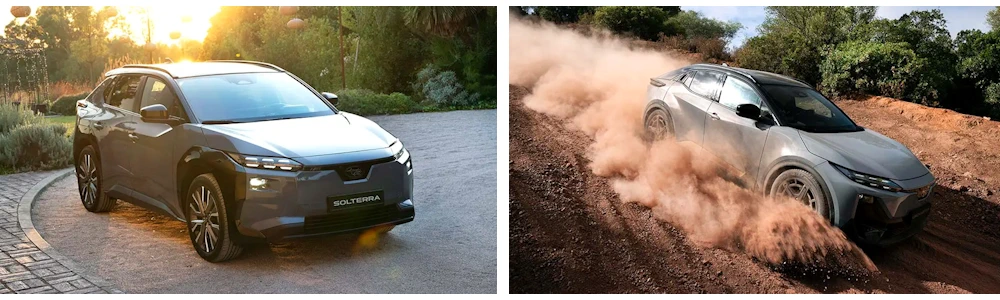 Subaru Solterra and Subaru Uncharted - due 2026