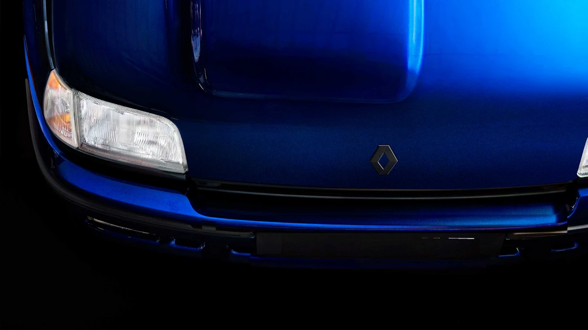 Renault technician maintaining a vehicle