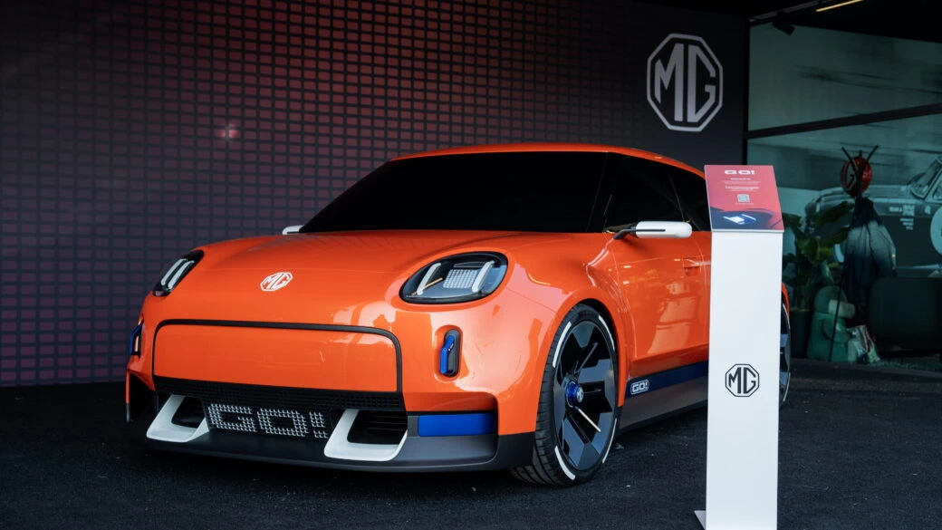MG GO! Concept displayed at Goodwood Festival of Speed 2026
